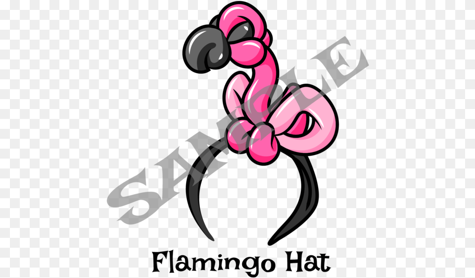 Flamingo Headband, Art, Floral Design, Graphics, Pattern Free Png