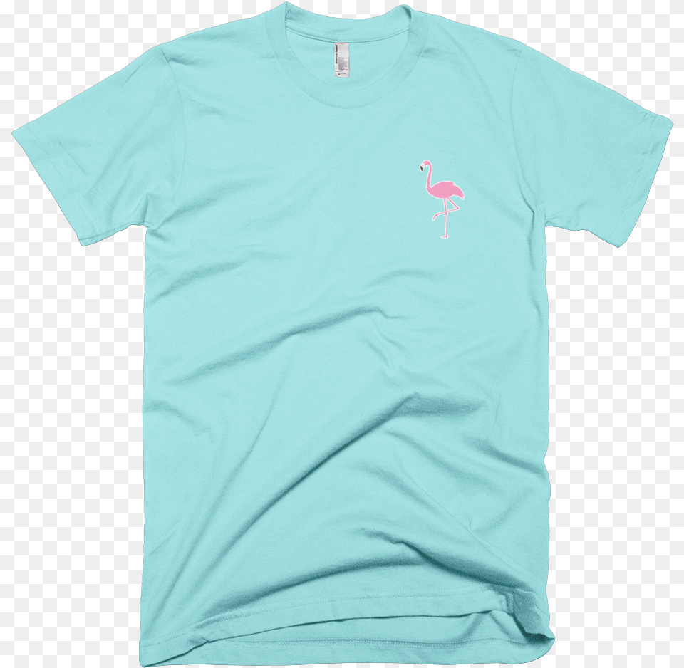 Flamingo Logo Flamingo Logo On T Shirt, Clothing, T-shirt Free Png Download