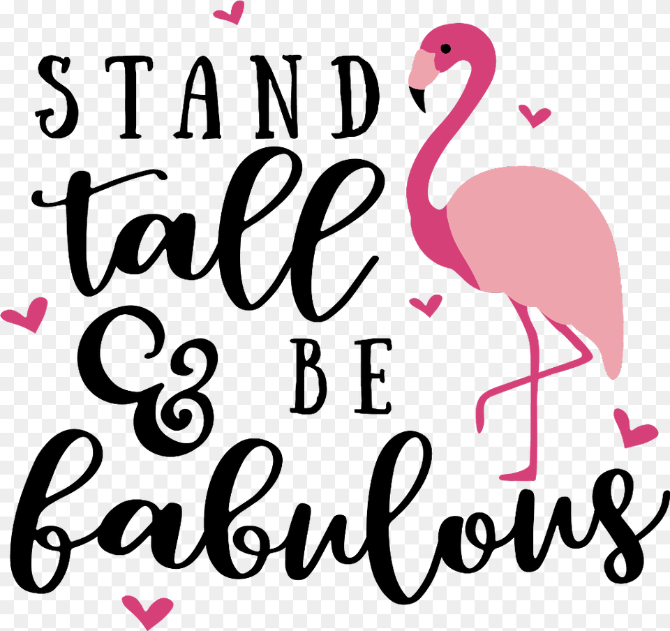 Flamingo Sayings Clip Art, Animal, Bird Png Image