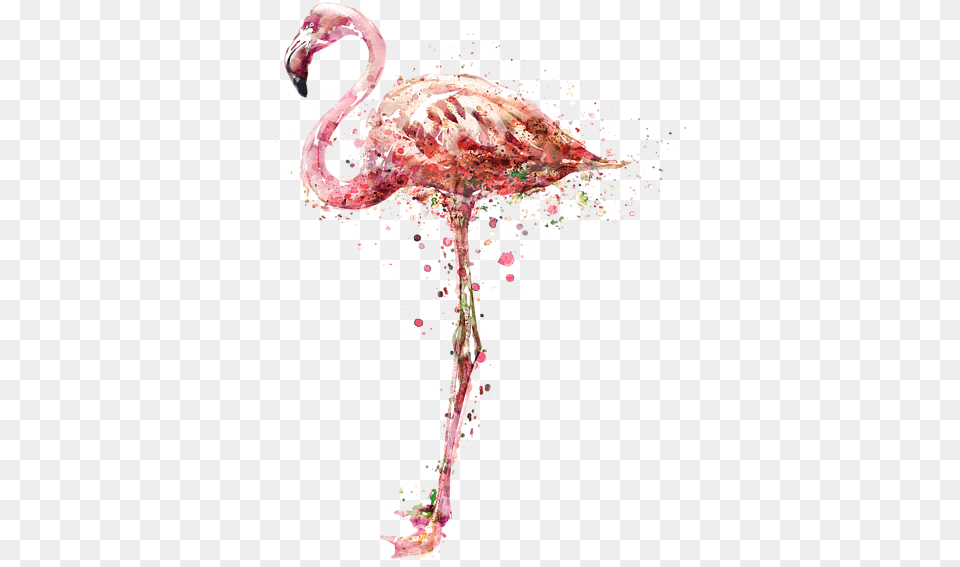 Flamingo Water Paint Transparent U0026 Clipart Download Flamingo Watercolor Painting, Animal, Bird, Beak Png Image