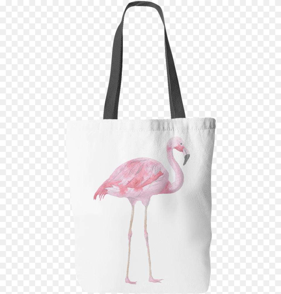 Flamingo Watercolor Tote Bag Greater Flamingo, Accessories, Handbag, Tote Bag, Animal Free Png Download