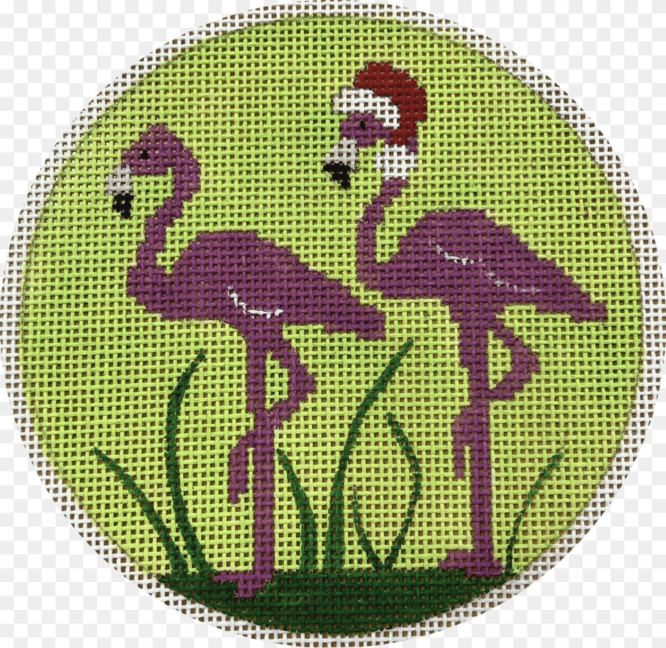 Flamingos Greater Flamingo, Embroidery, Home Decor, Pattern, Stitch Free Transparent Png