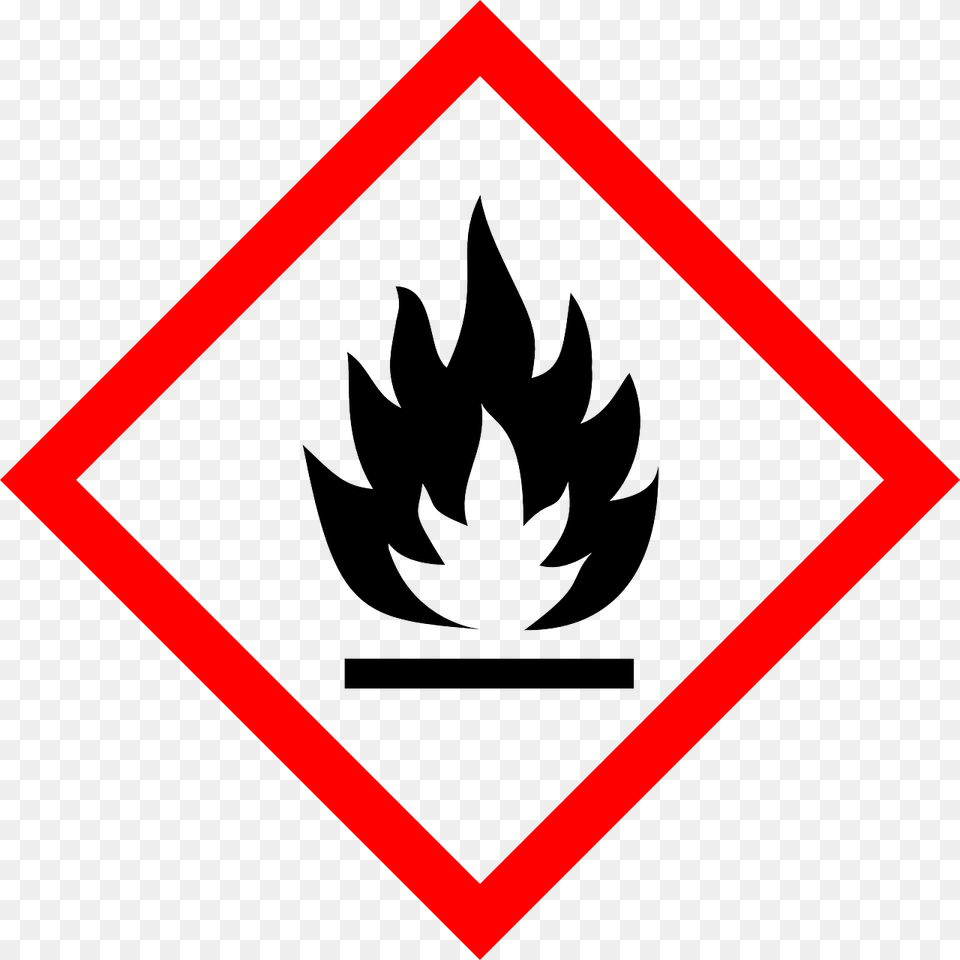 Flammable Hazards, Sign, Symbol, Road Sign Free Transparent Png