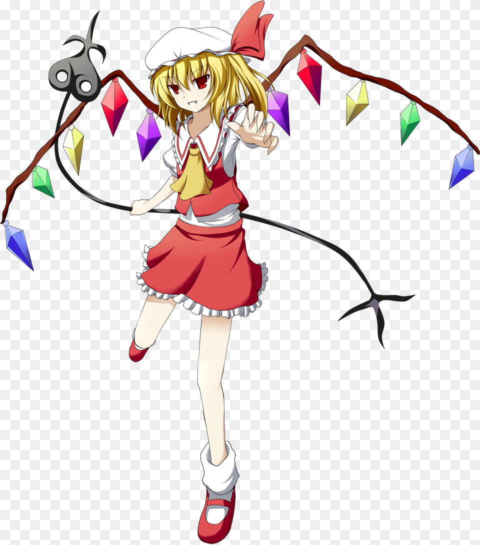 Flandre Full Body, Book, Publication, Comics, Female Free Transparent Png