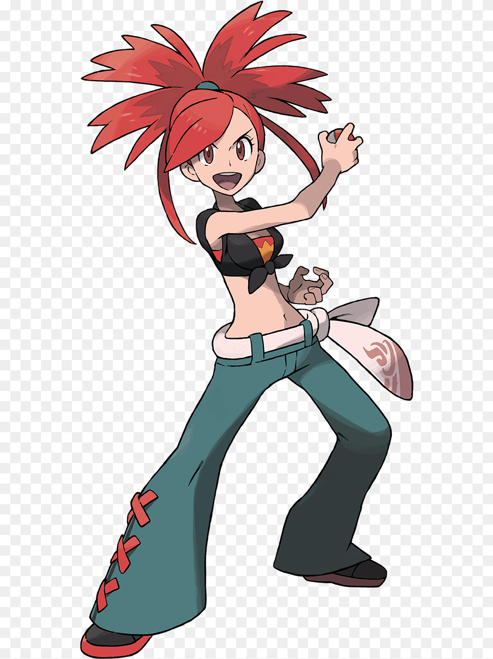 Flannery Flannery Pokemon, Adult, Book, Comics, Female Free Transparent Png