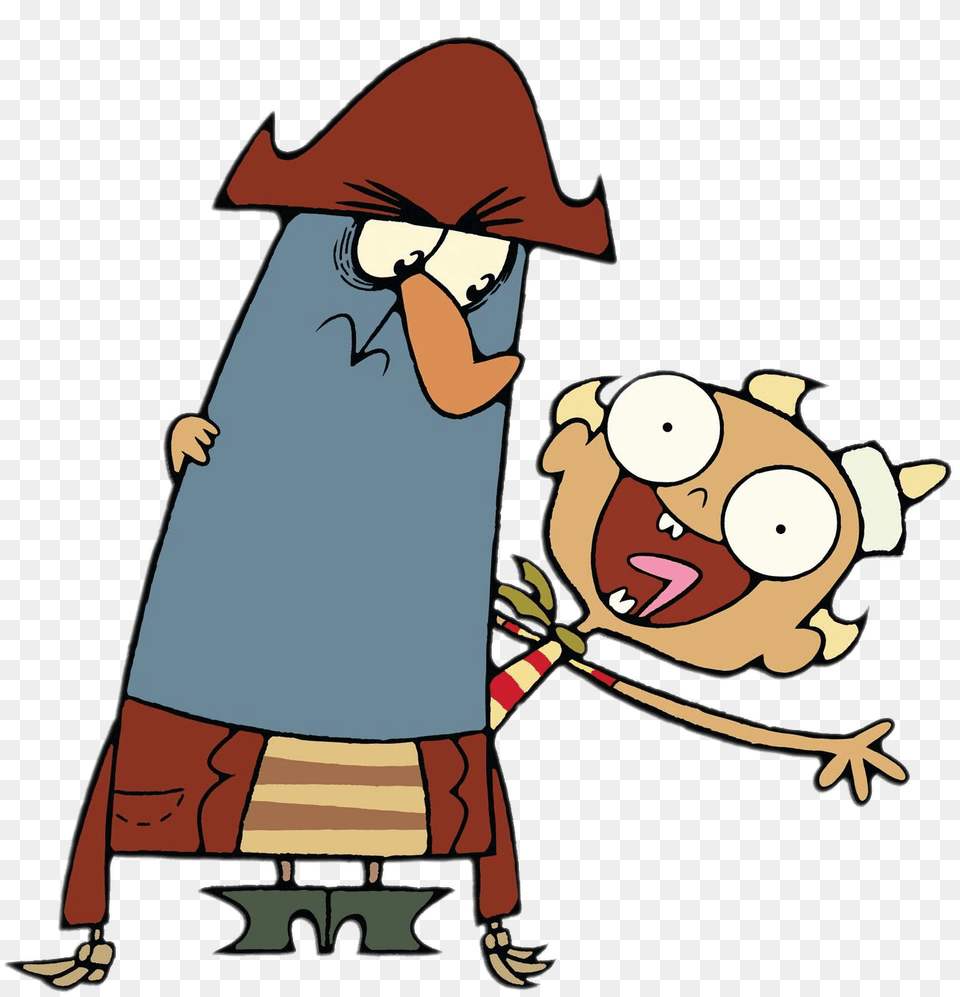 Flapjack And Captain Knuckles, Baby, Person, Animal, Bear Free Png Download