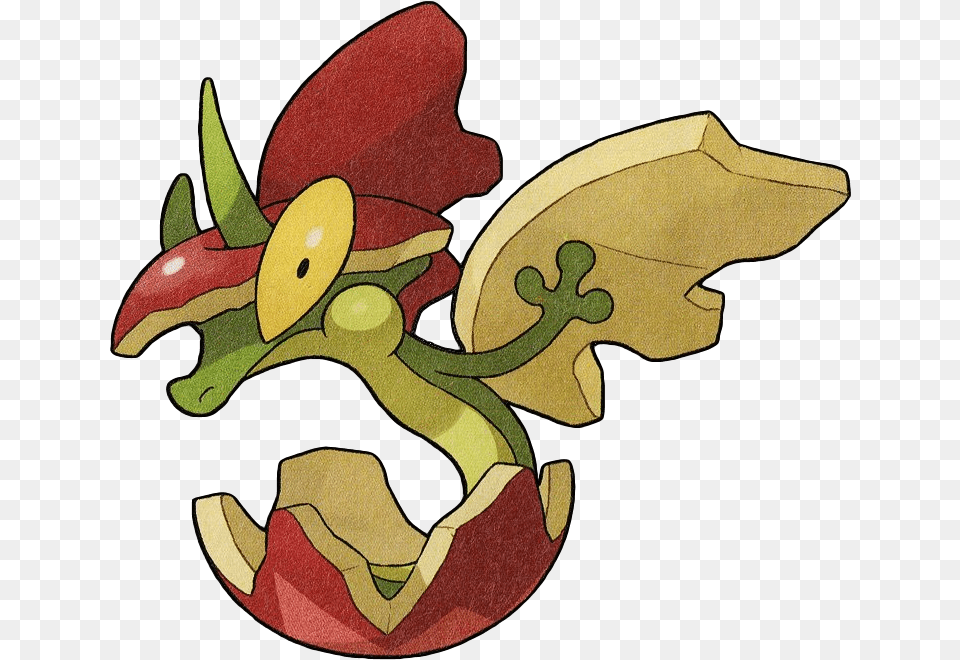 Flapple Apple Pokemon Sword And Shield, Art, Baby, Person Png Image