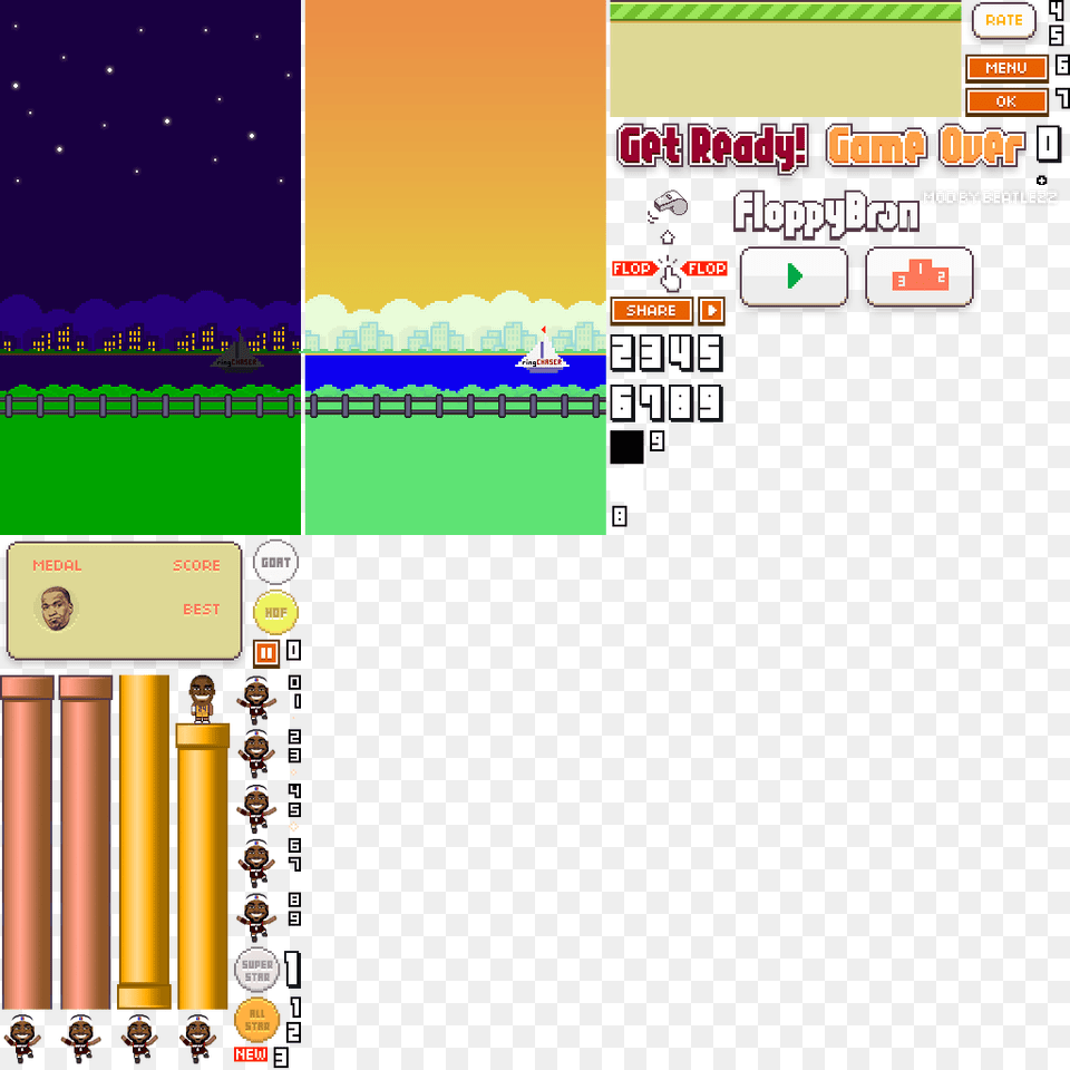 Flappy Bird Atlas, Scoreboard, Game, Super Mario Png Image