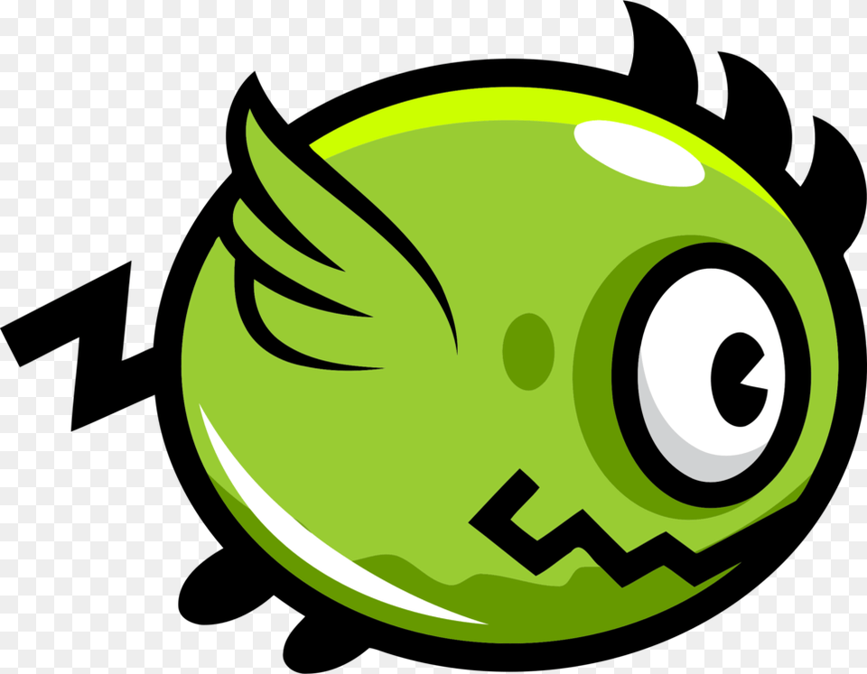 Flappy Bird Flippy Monster Game Farm Pop, Green, Ball, Sport, Tennis Png Image