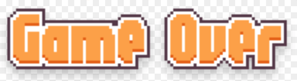 Flappy Bird Game Over, Text Png Image