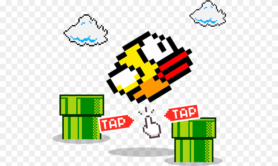 Flappy Bird Game Tutorial With Unity Transparent Background Flappy Bird, Art, Graphics, Dynamite, Weapon Free Png