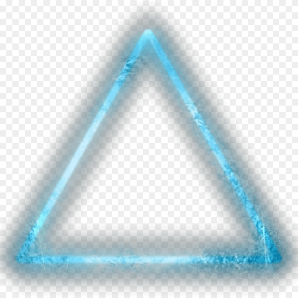 Flare Blue Blueflare Triangle Triangular Fire Triangle Png Image