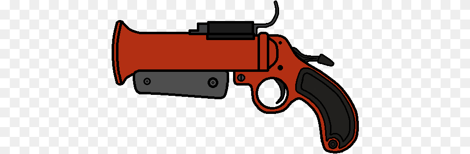 Flare Gun By Grayfox5000 Flare Gun Drawing, Firearm, Handgun, Rifle, Weapon Png Image