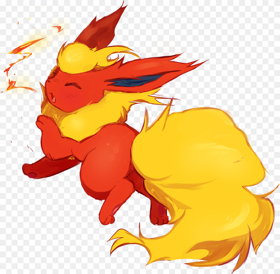 Flareon Askflareon U201cspitfire U201d Cute Pokemon Eevee Cartoon, Adult, Female, Person, Woman Free Png Download