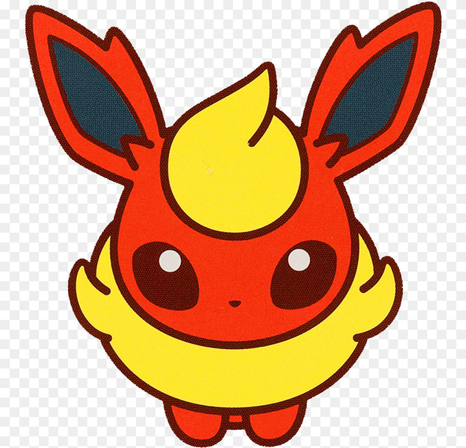 Flareon Chibi Clipart Chibi Flareon Free Transparent Png