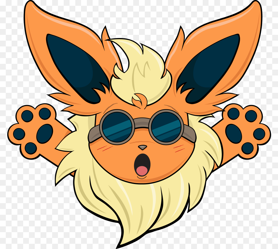 Flareon Emoji Shocked, Accessories, Animal, Fish, Sea Life Free Transparent Png