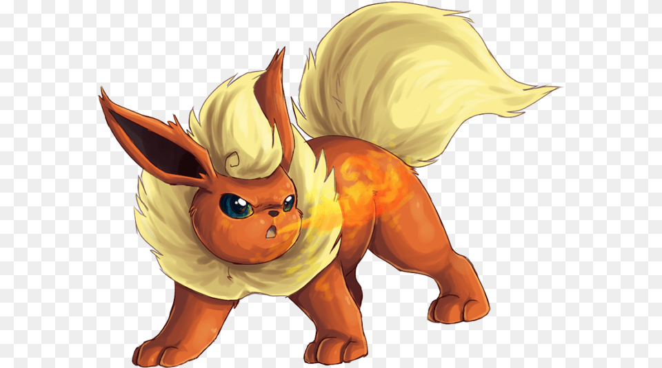 Flareon Photo Flareon Angry, Baby, Person, Face, Head Free Png