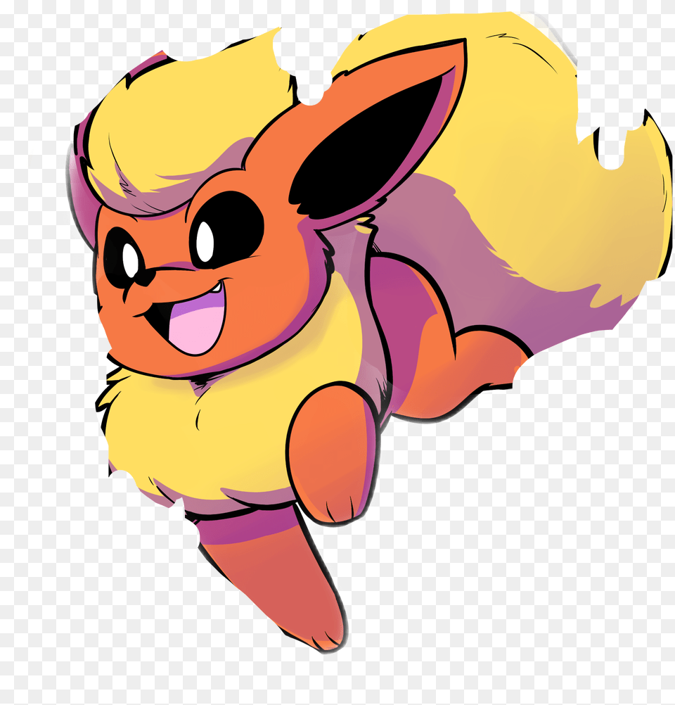 Flareon Pokemon Sticker By Gracietolle9030 Fictional Character, Baby, Person, Cartoon, Face Png Image