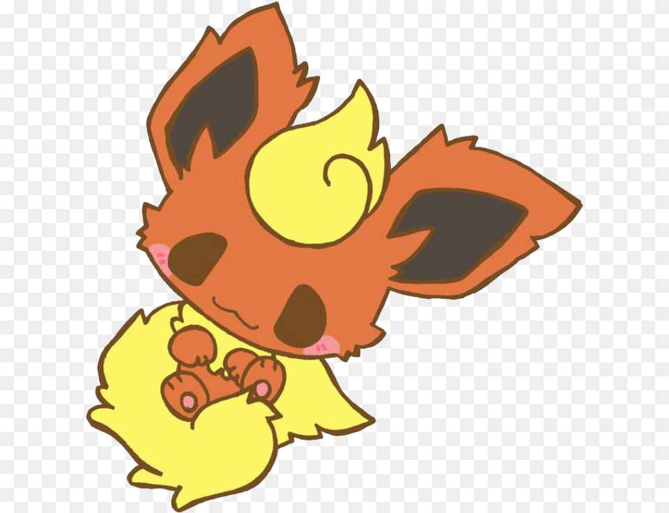 Flareon Pokemon Sticker Fictional Character, Baby, Cartoon, Person Free Transparent Png