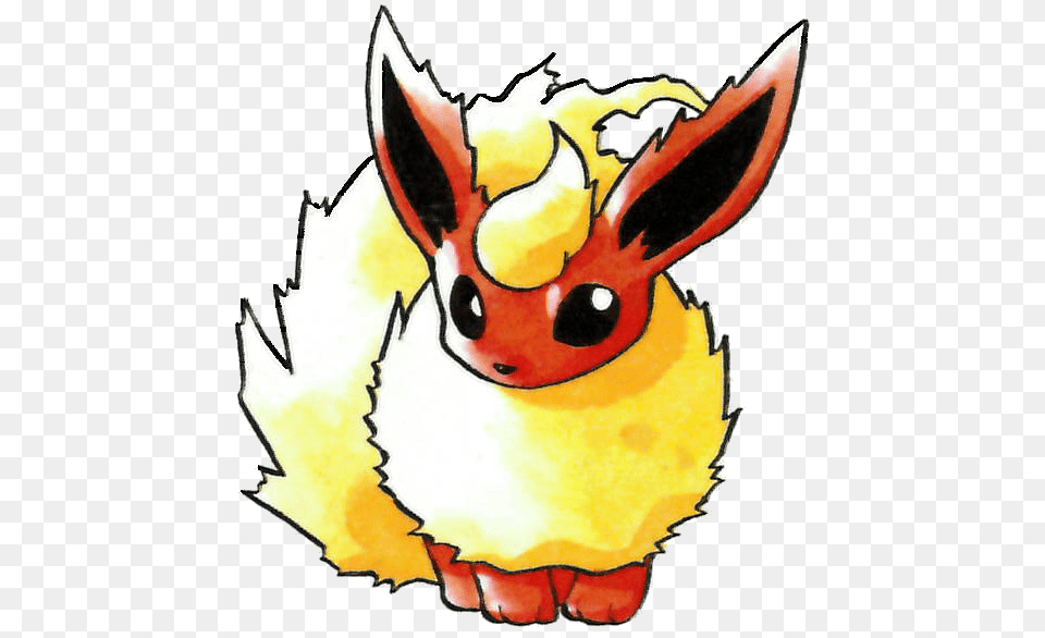 Flareon Used Fire Spin And Will O Wisp, Baby, Person, Animal, Mammal Free Transparent Png