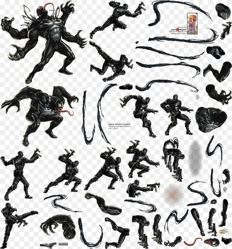 Flash Anti Venom Marvel, Adult, Male, Man, Person Png Image