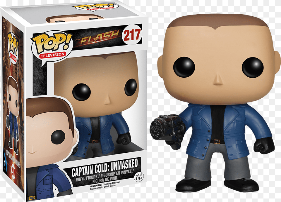 Flash Captain Cold Unmasked The Flash Captain Cold Pop Figure, Toy, Face, Head, Person Free Png