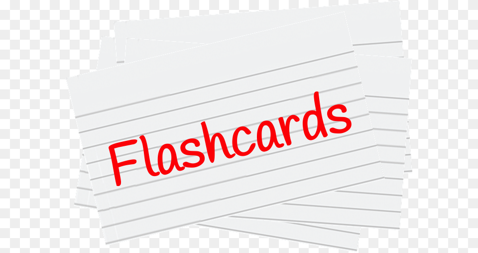 Flash Card For Study, Paper, Text Png Image