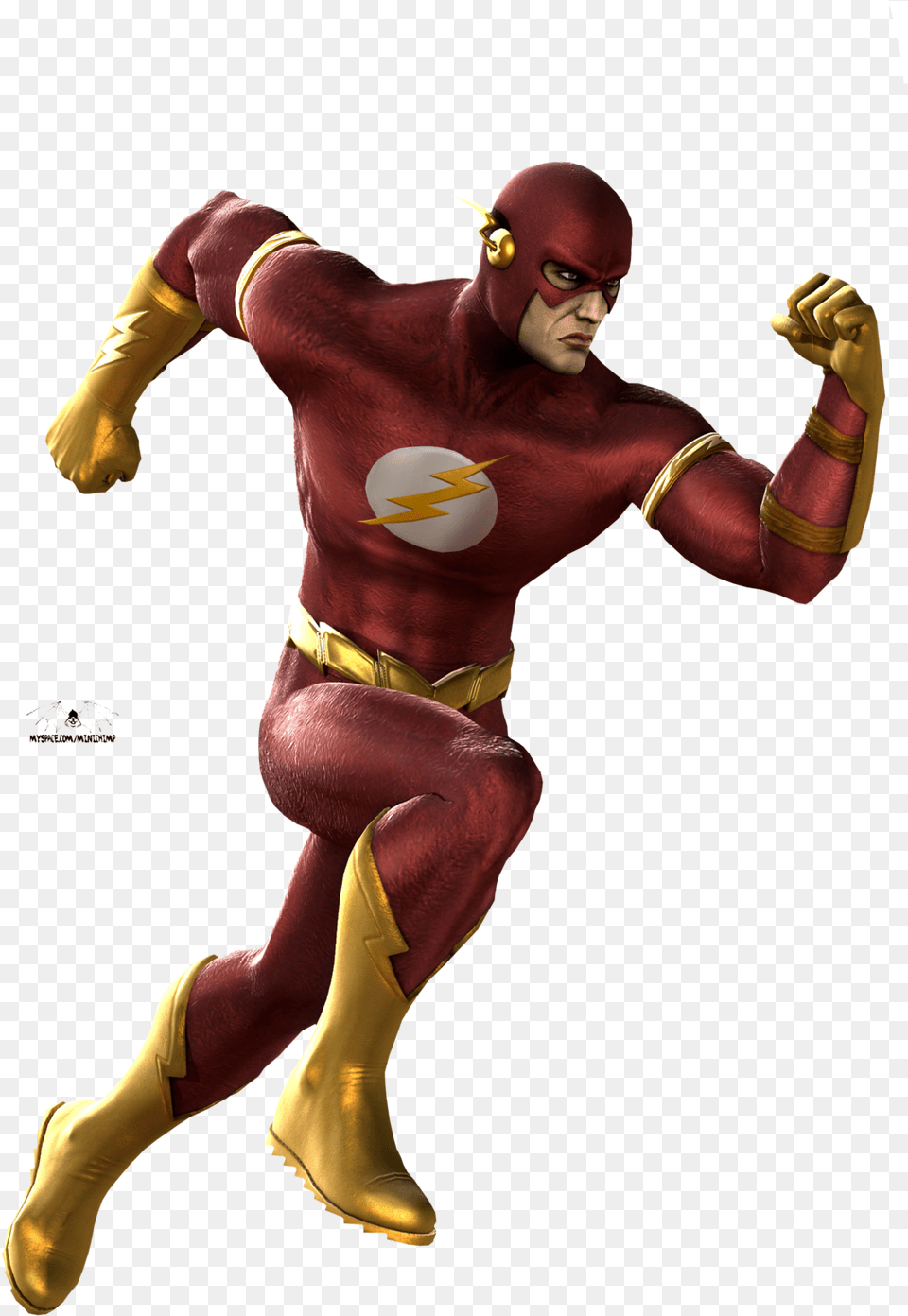 Flash Clipart Flash Comic Mortal Kombat Vs Dc Universe The Flash, Adult, Man, Male, Person Free Png Download