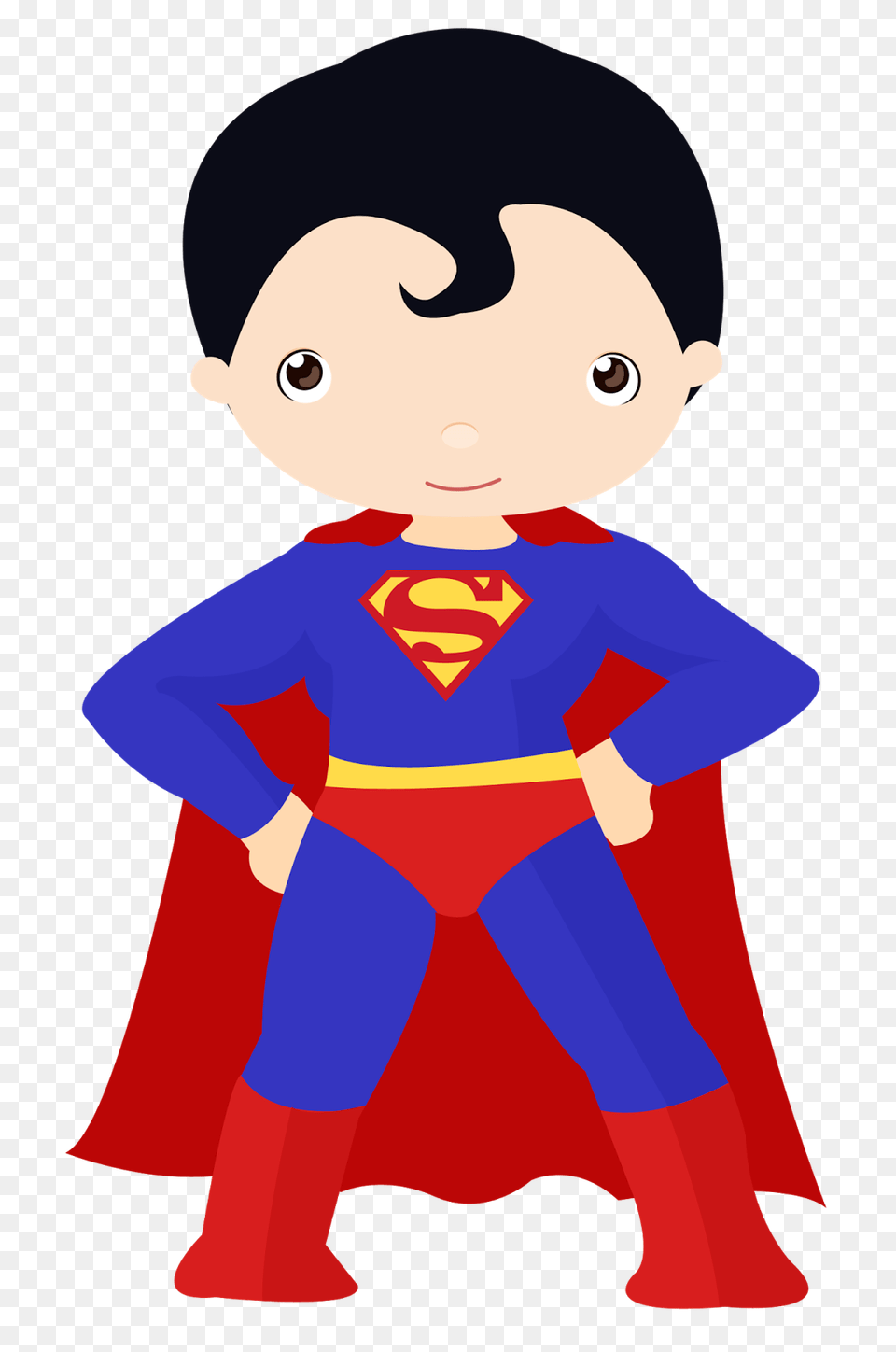 Flash Clipart Superman, Cape, Clothing, Baby, Person Png Image