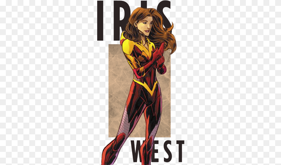 Flash Fastest Man Alive Kid Flash Central City Iris West Becomes A Speedster, Book, Clothing, Comics, Costume Free Png