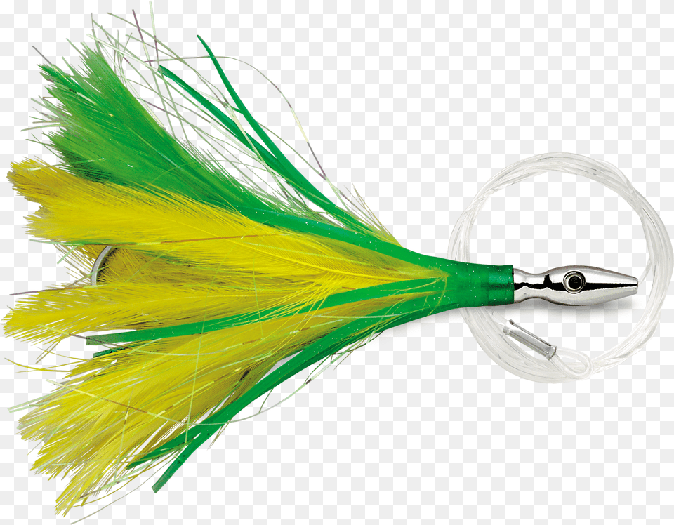 Flash Feather 03 Ylw Grn, Fishing Lure Free Png Download