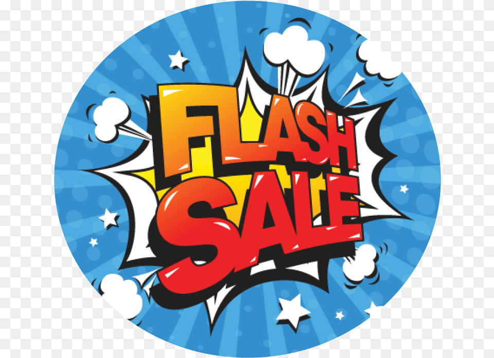 Flash Furniture Sale Clip Art, Logo, Sticker, Symbol Free Png Download