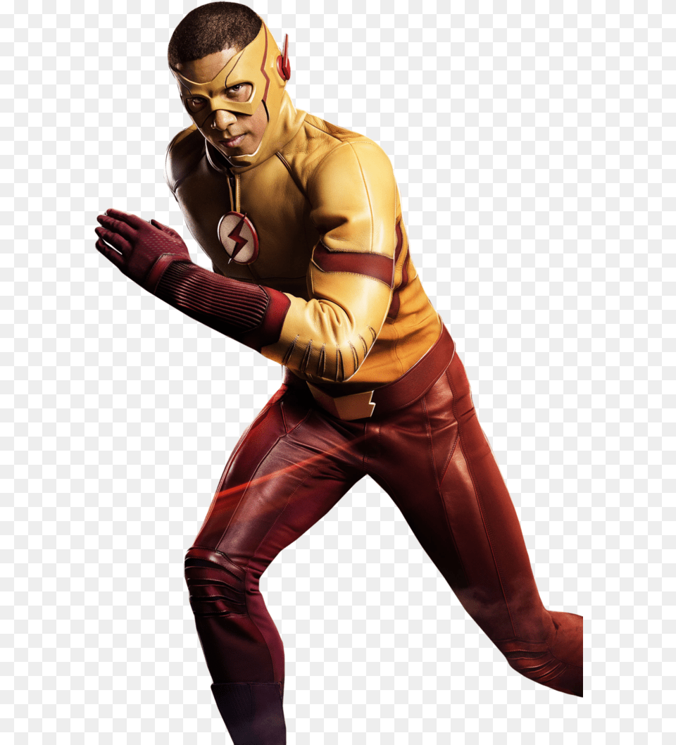 Flash Kid Flash, Adult, Male, Man, Person Png