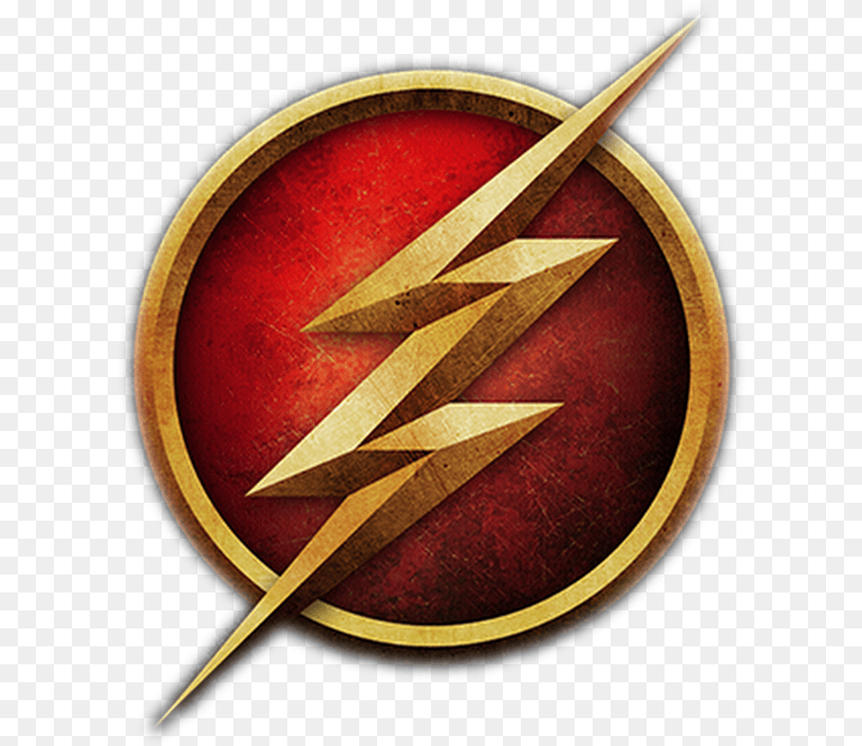 Flash Logo, Gold Png Image