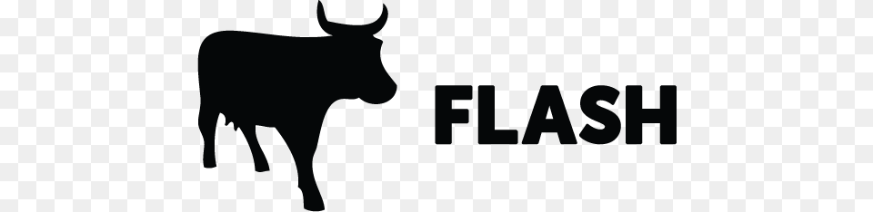 Flash Logo Flash Trader, Animal, Bull, Mammal, Cattle Free Png