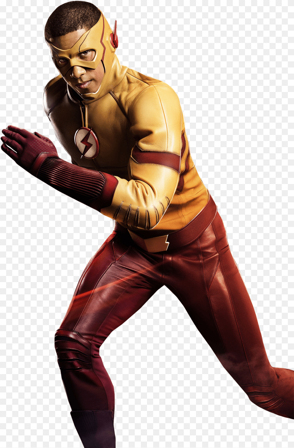 Flash Man Image Wally West Kid Flash, Adult, Male, Person, Clothing Png