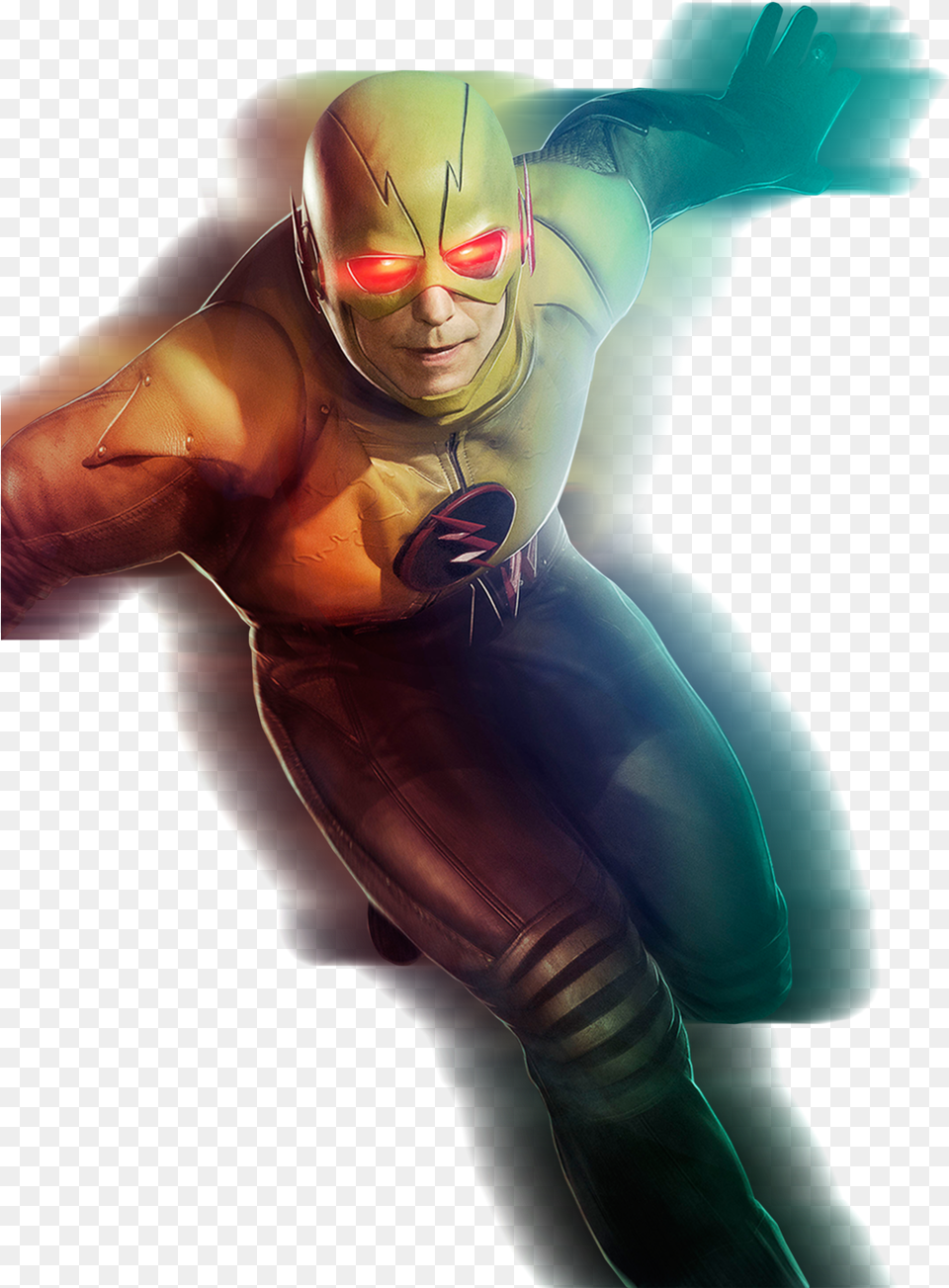Flash Reverse Transparent Reverse Flash, Adult, Male, Man, Person Free Png