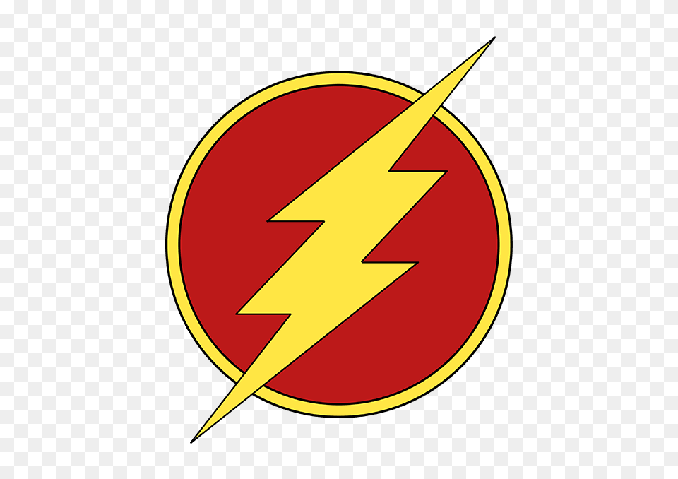 Flash Superhero Symbol Gallery, Logo, Rocket, Weapon Free Png Download