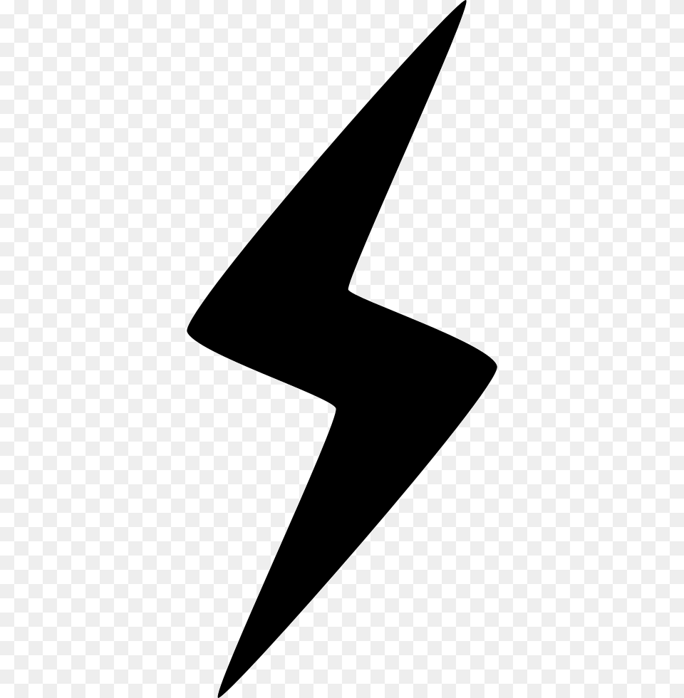 Flash Voltage Icon, Symbol, Blade, Dagger, Knife Free Png