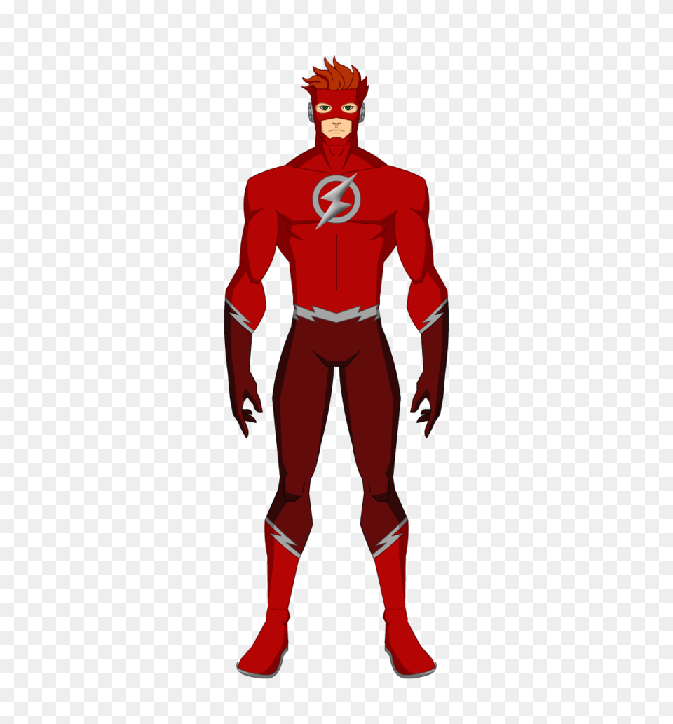 Flash Wally West, Person, Clothing, Costume, Adult Free Png