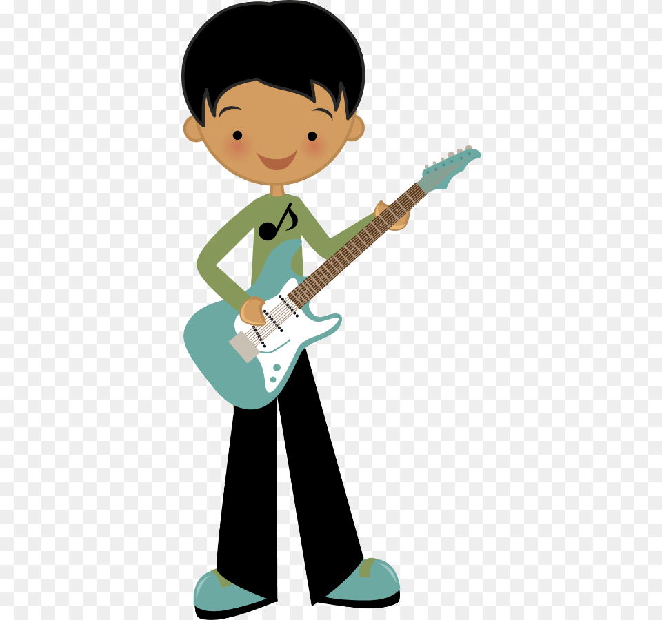 Flashcard Playing The Guitar Clipart Playing Guitar Clipart, Musical Instrument, Baby, Person, Face Png