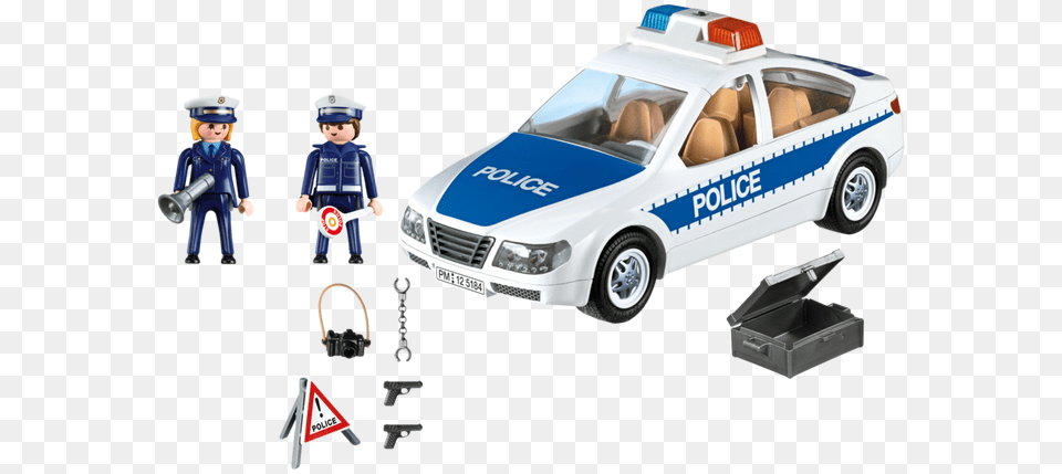 Flashing Lights Playmobil Police Car 5184, Baby, Person, Transportation, Vehicle Png