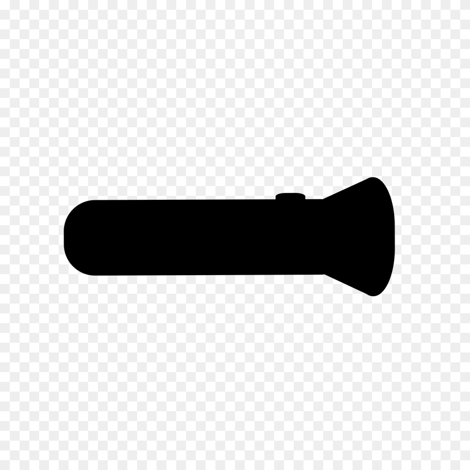 Flashlight, Gray Png