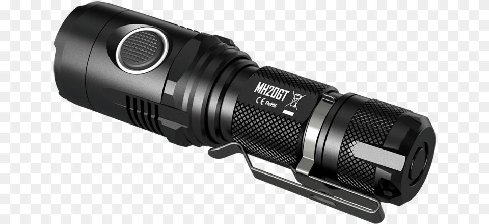 Flashlight Download With Transparent Nitecore, Lamp, Light, Appliance, Blow Dryer Png Image