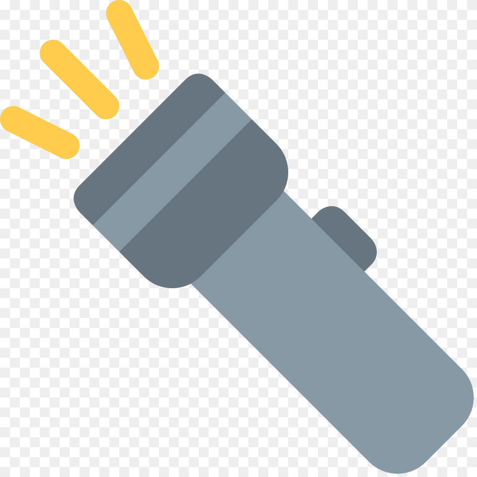 Flashlight Emoji Clipart, Adapter, Electronics, Plug Free Png Download