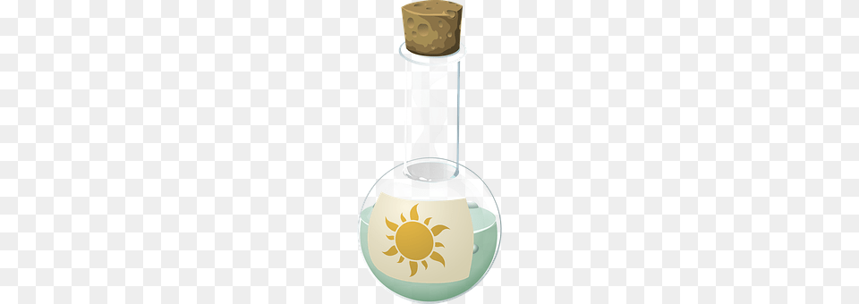 Flask Glass, Jar, Cork Free Png