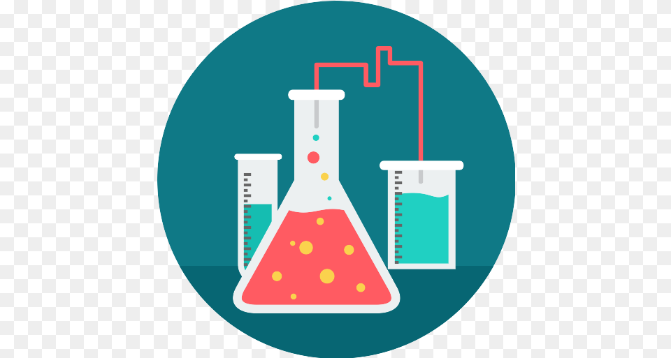 Flasks Chemistry Icon Chemistry, Cone, Disk Png