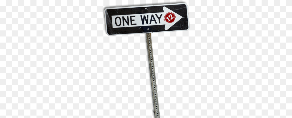 Flat 12 Gallery One Way Sign, Symbol, Road Sign Png