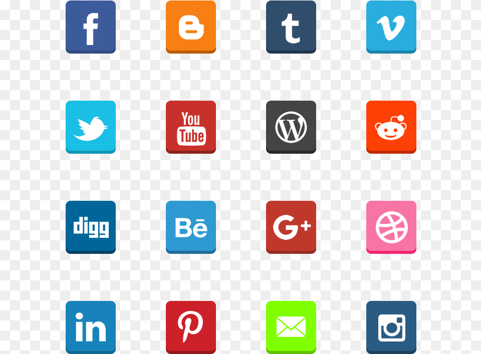 Flat 3d Social Buttons, Scoreboard, Text, Alphabet Free Transparent Png
