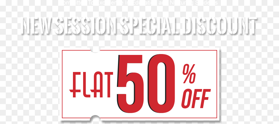 Flat 50 Discount On All Jee Neet Cbse Amp Foundation Coquelicot, License Plate, Transportation, Vehicle, Text Free Transparent Png